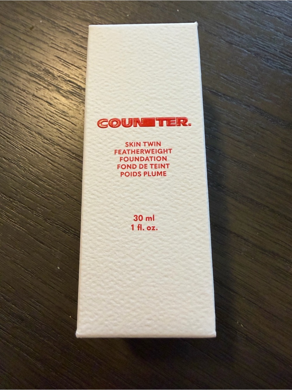 Counter Skin Twin Featherweight Foundation  NWB